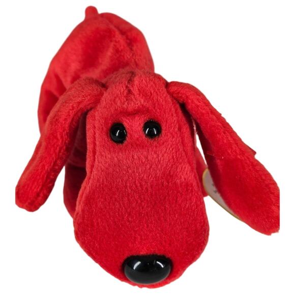 TY 1996 ROVER BEANIE BABY RED DOG PLUSH W/TAG PVC PELLETS COLLECTIBLE - Picture 1 of 10